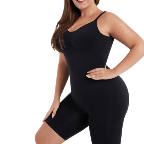 BodySculpt Seamless Open Back Shaper, Black - Picture 3 of 5